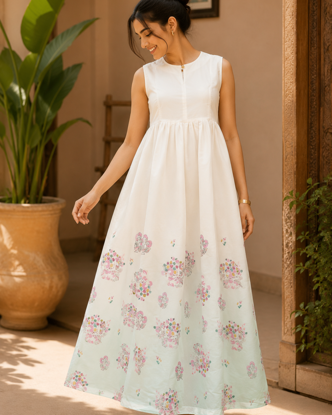 Ivory Blossom Dress