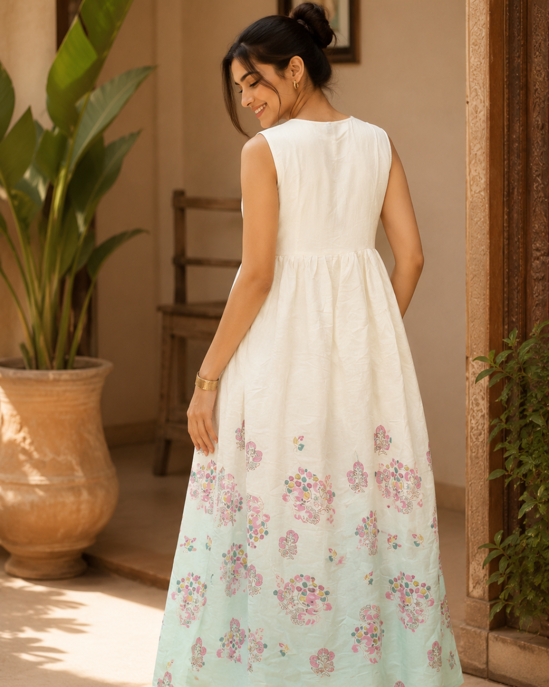 Ivory Blossom Dress
