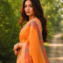 Amber Heritage Chanderi Saree