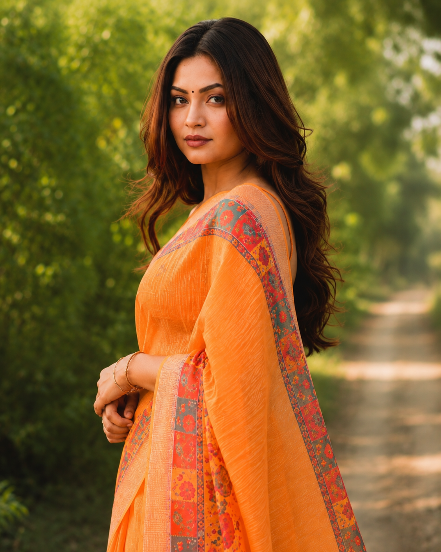 Amber Heritage Chanderi Saree