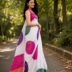 Royal Fusion Chanderi Saree