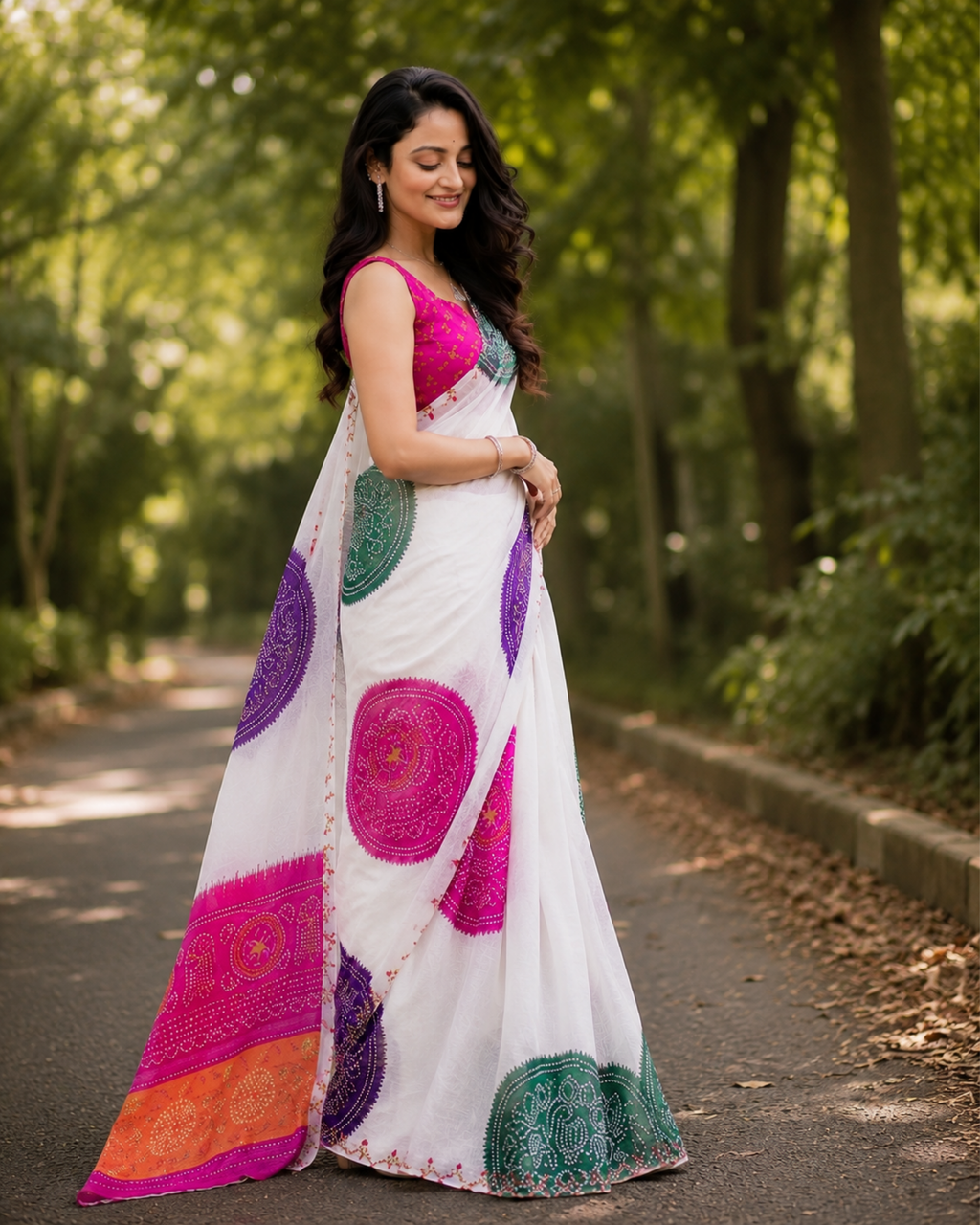 Royal Fusion Chanderi Saree
