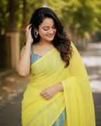 Sunbeam Stripe Chanderi Saree