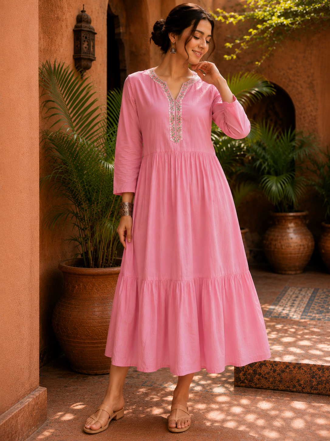 Blush Elegance Dress Set